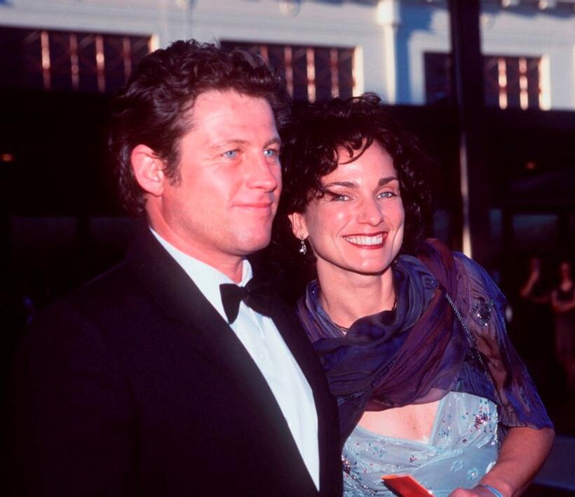 Martin Sacks and Catherine McClements at the AFI Film Awards 1999.