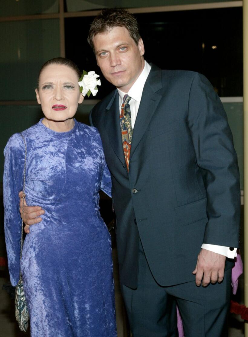 Julie Wilson and Holt McCallany at the premiere of "Below."