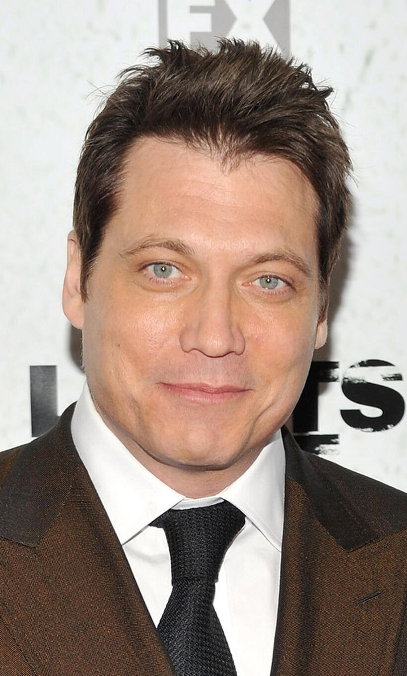 Holt McCallany at the New York premiere of "Lights Out."