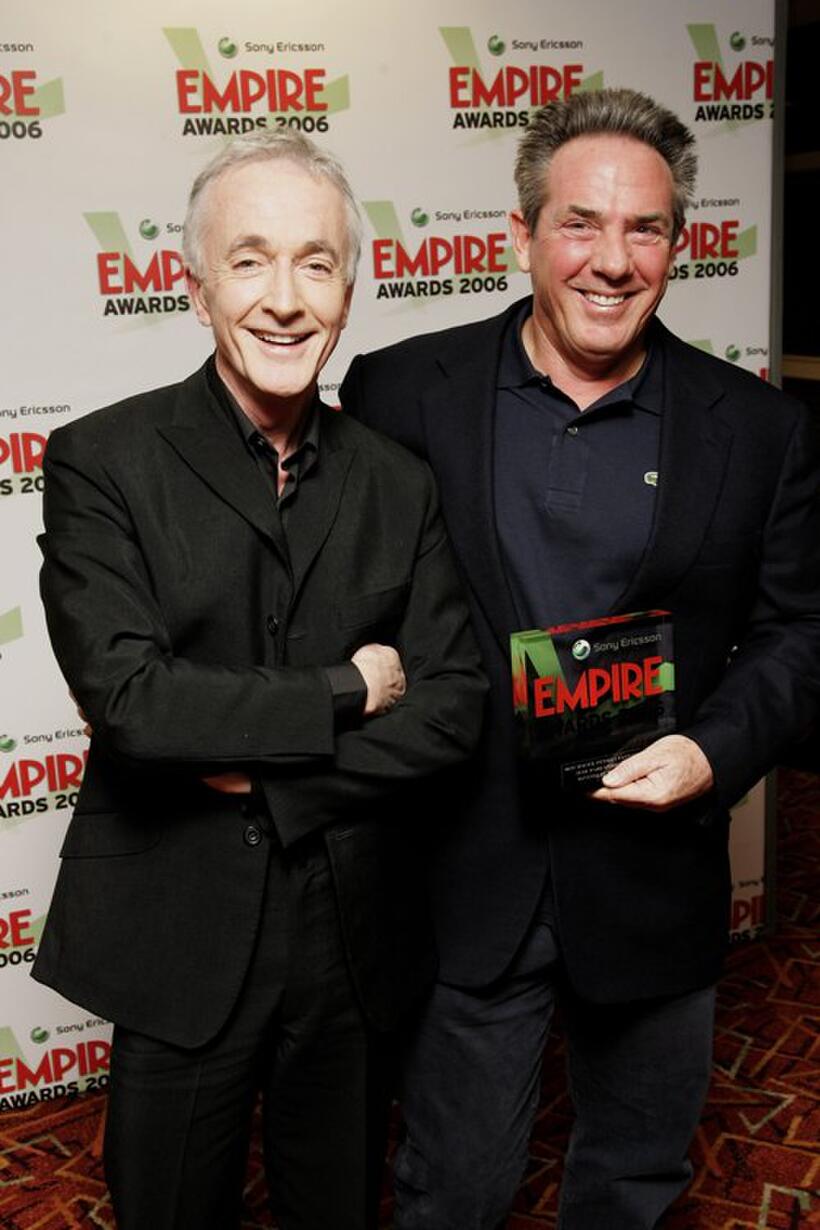 Anthony Daniels and Rick McCallum at the Sony Ericsson Empire Film Awards 2006.