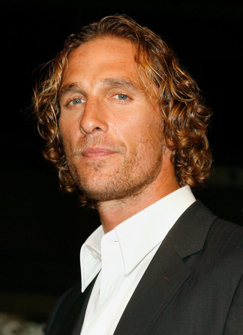 Matthew McConaughey at the premiere of "We Are Marshall."