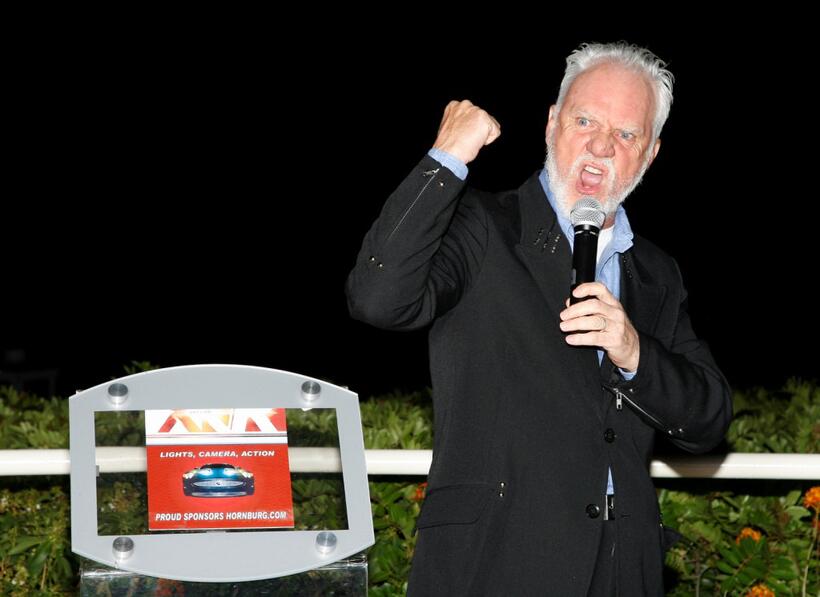 Malcolm McDowell at the 8th Annual Malibu International Film Festival Award Night.