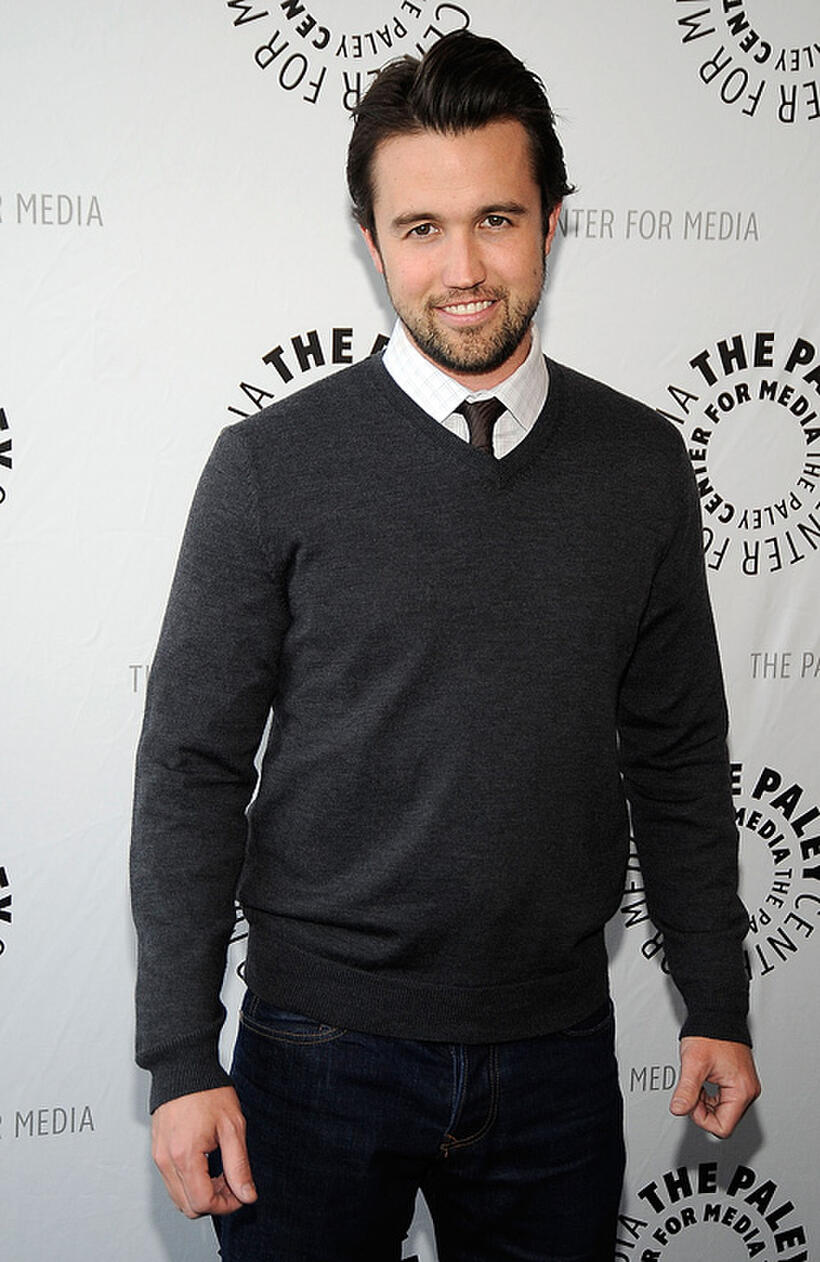 Rob McElhenney at the "It's Always Sunny in Philadelphia: A Very Sunny Christmas" PaleyFest09 event in California.