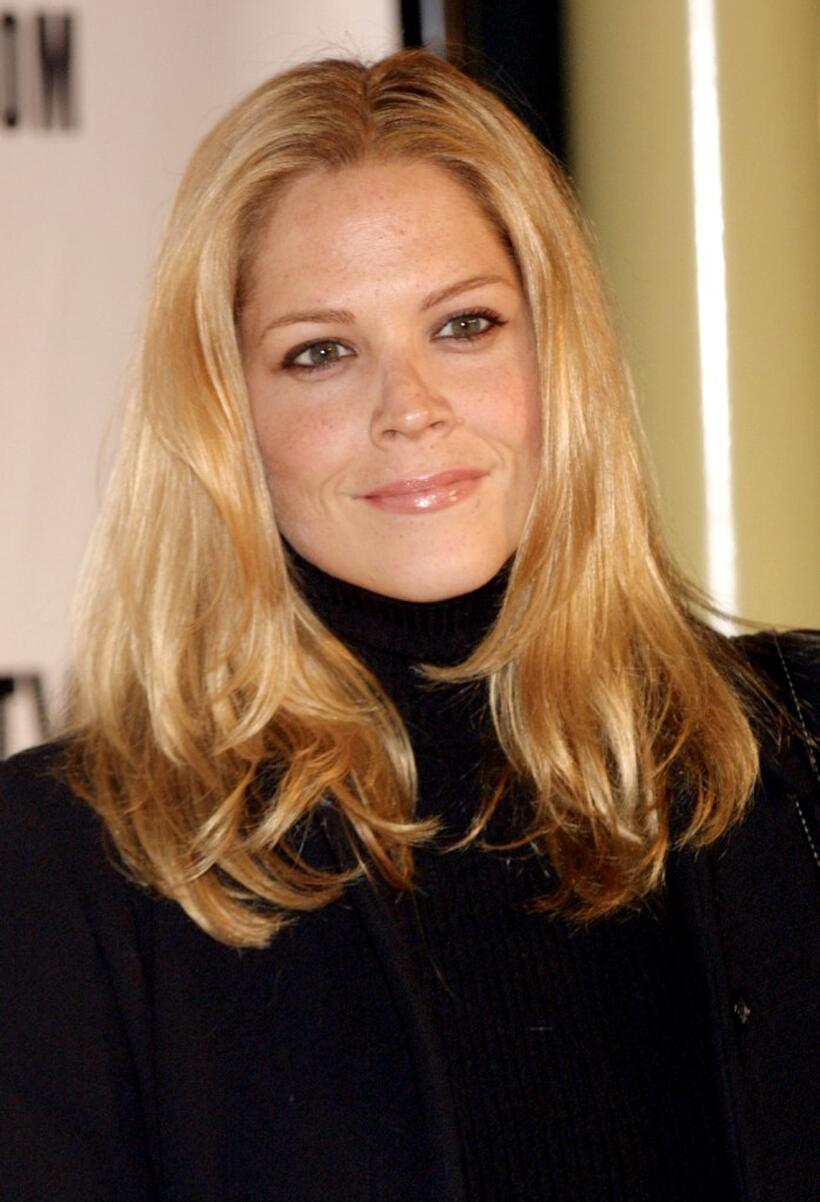 Mary McCormack at the Hollywood premiere of "The Hire."