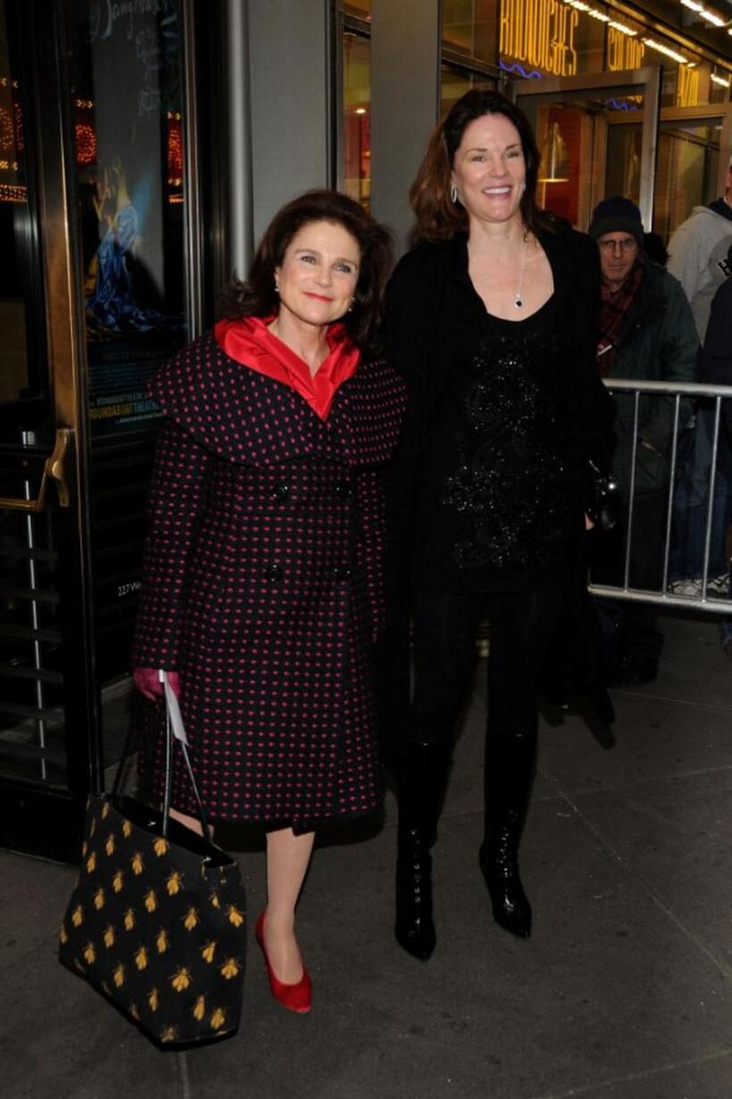 Tohva Feldshuh and Carolyn McCormick at the opening night of "Les Liaisons Dangereuses."