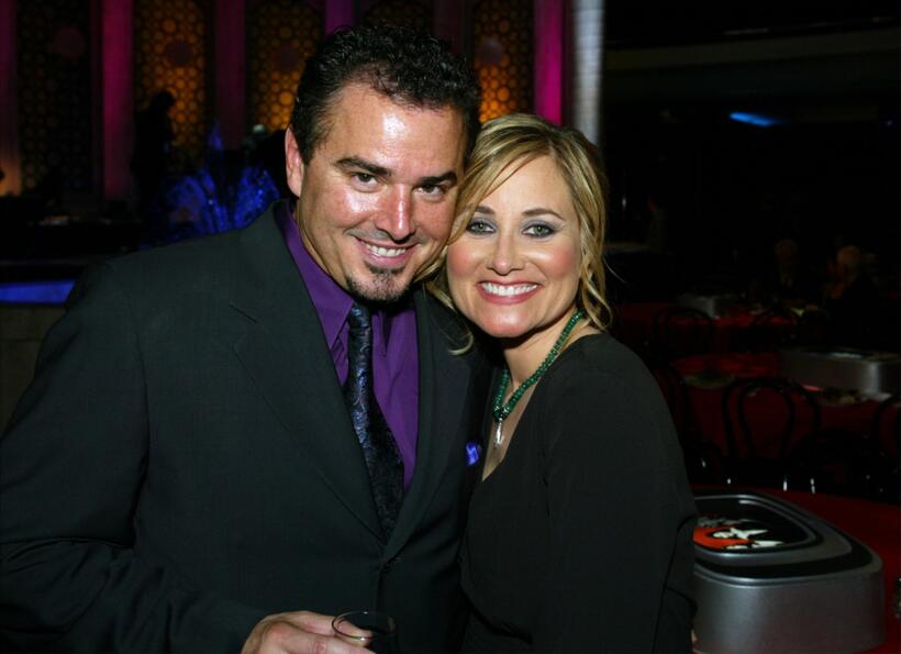 Christopher Knight and Maureen McCormick at the TV Land Awards 2003.