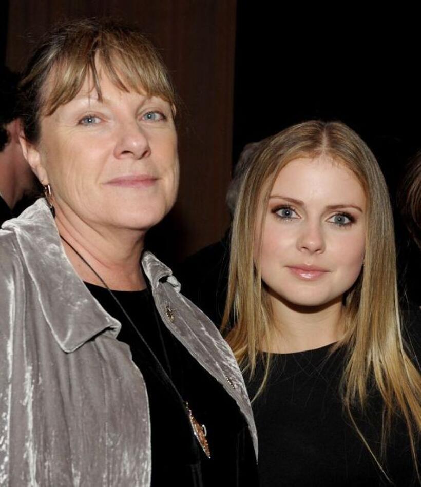Carolynne Cunningham and Rose McIver at the after party of the premiere of "The Lovely Bones."