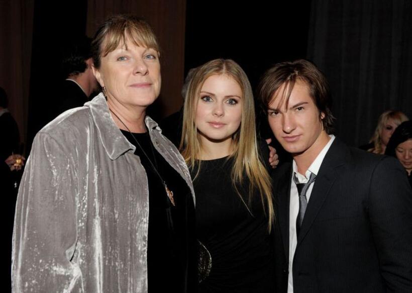Carolynne Cunningham, Rose McIver and Andrew James Allen at the after party of the premiere of "The Lovely Bones."