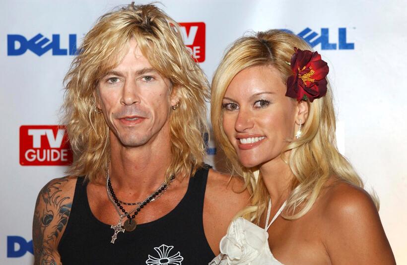 Duff McKagan and Susan Holmes at the after party of the TV Guide's Second Annual.