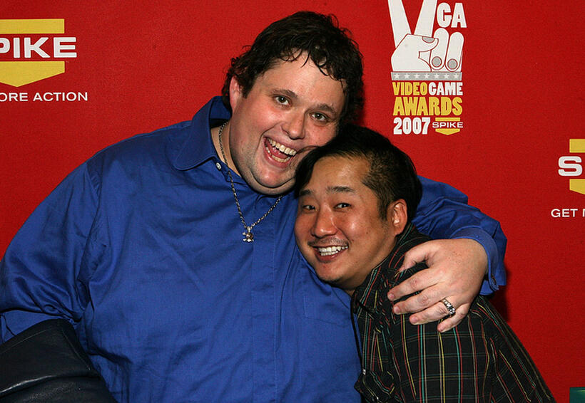 Ralphie May and Bobby Lee at the Spike TV's 2007 Video Game Awards in Las Vegas.