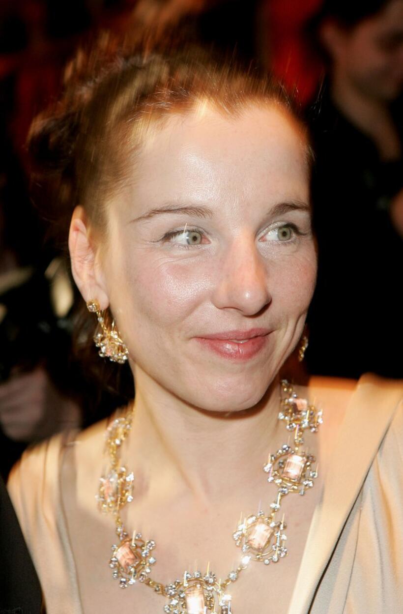 Meret Becker at the Opening Party of 57th Berlin International Film Festival (Berlinale).