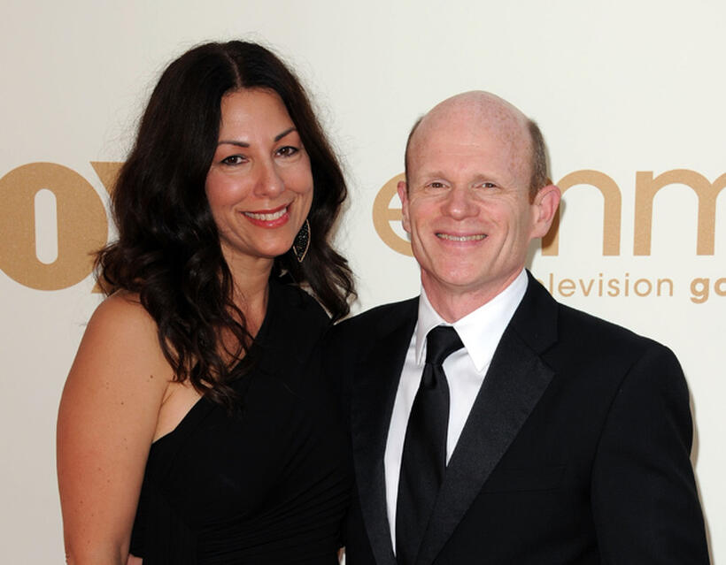 Dana and Paul McCrane at the 63rd Annual Primetime Emmy Awards in California.
