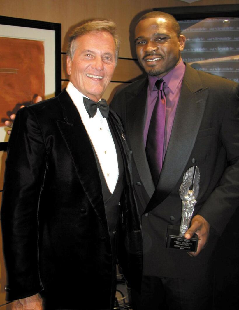 Pat Boone and Darius McCrary at the 10th Annual Movieguide Awards.