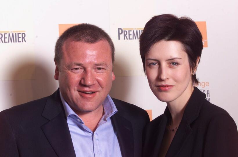 Ray Winstone and Gina McKee at the BAFTA Awards.