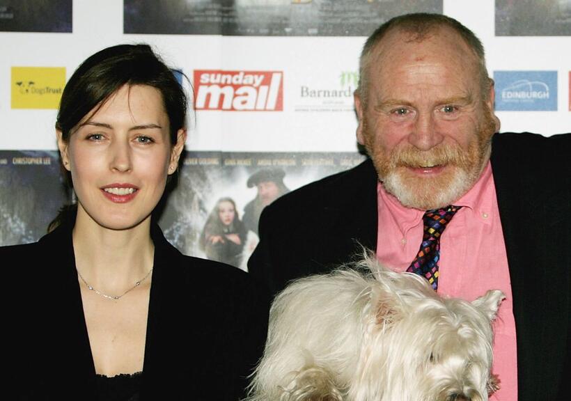 Gina McKee and James Cosmo at the UK Gala premiere of "Greyfriars Bobby."