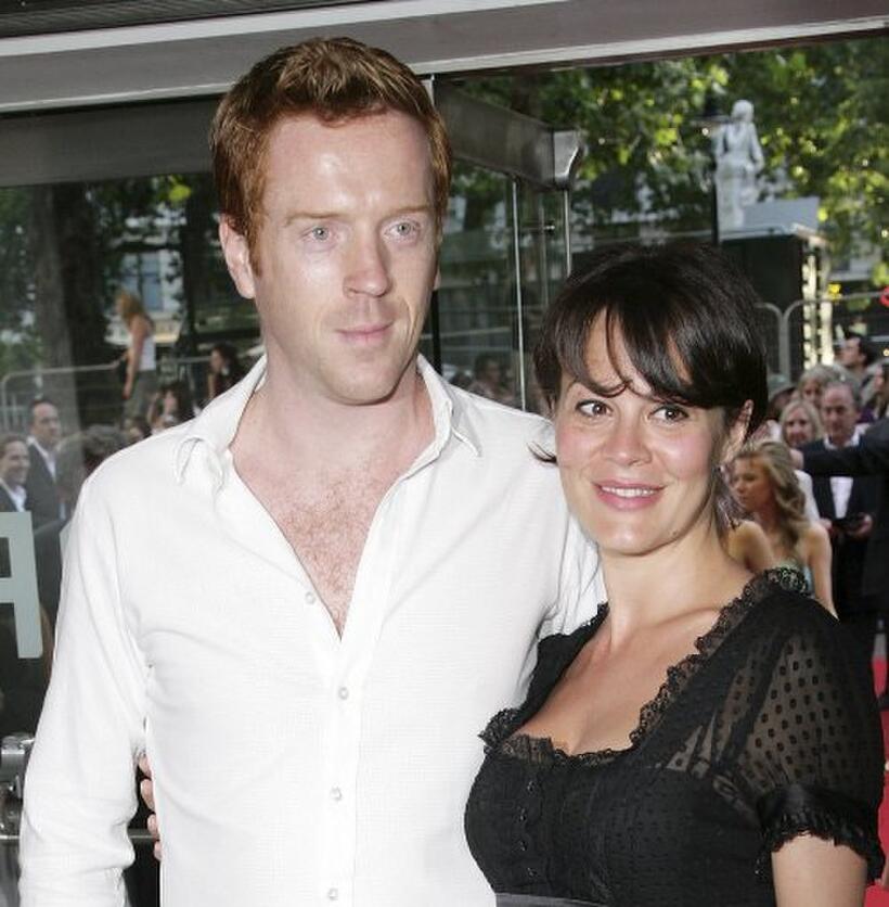 Damian Lewis and Helen McCrory at the European premiere of "Pirates of the Caribbean: Dead Man's Chest."