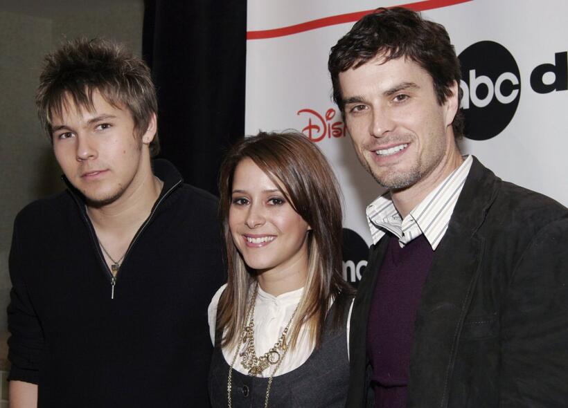 Scott Clifton, Kimberly McCullough and Rick Hearst at the after party of the ABC Daytime Salutes Broadway Cares/Equity Fights AIDS Benefit.