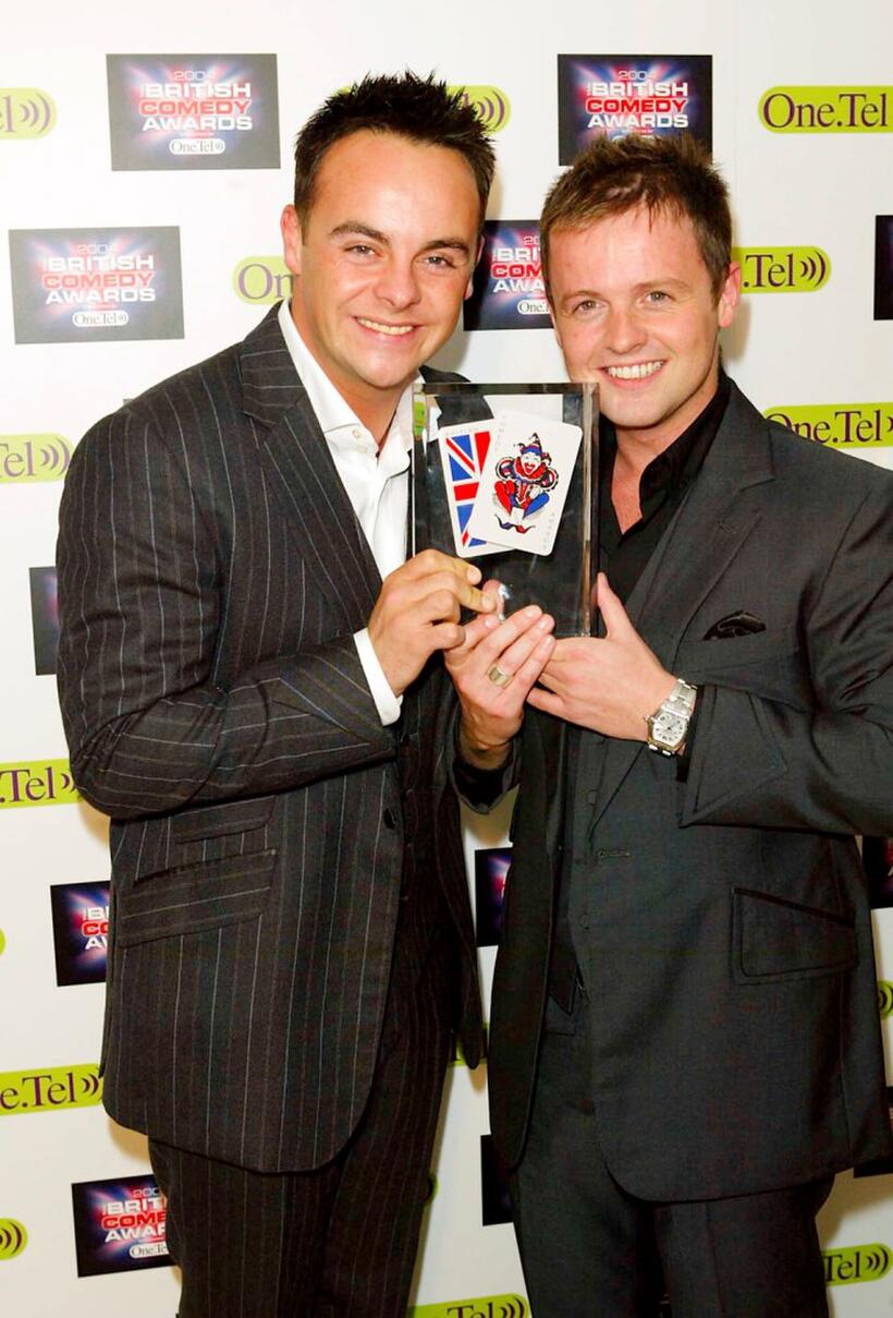 Ant McPartlin and Declan Donnelly at the British Comedy Awards.