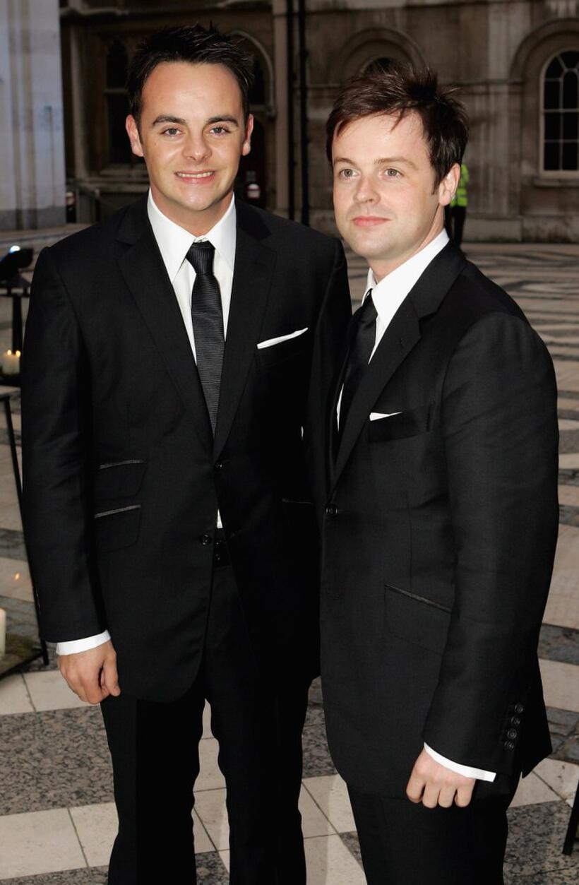 Ant McPartlin and Declan Donnelly at the ITV's 50th Anniversary Royal Reception.
