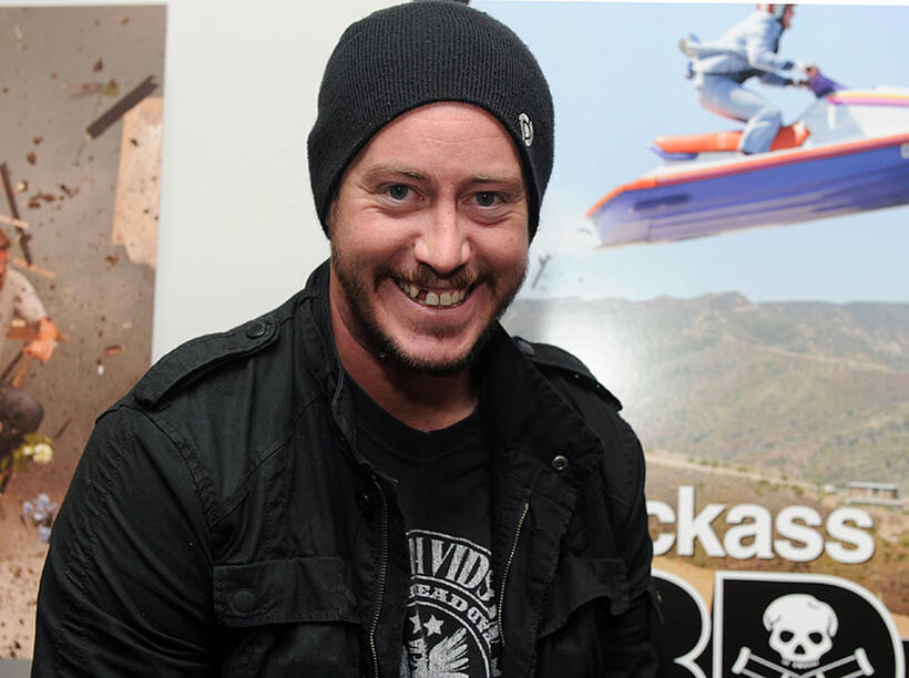 Ehren McGhehey at the New York premiere of "Jackass 3D."