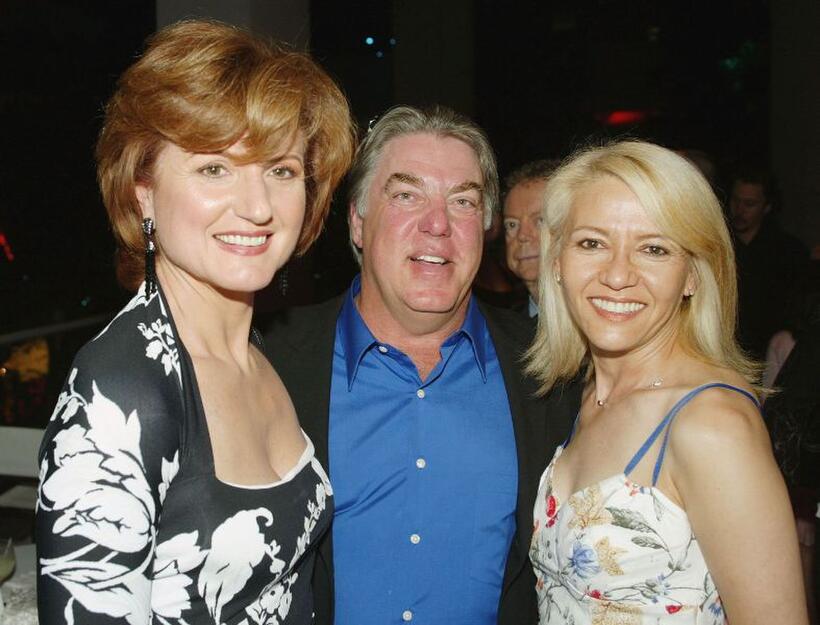 Arianna Huffington, Bruce McGill and Gloria Lee at the after party of "Legally Blonde 2."