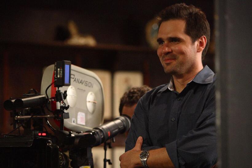 Director Sean McGinly on the set of "The Great Buck Howard."