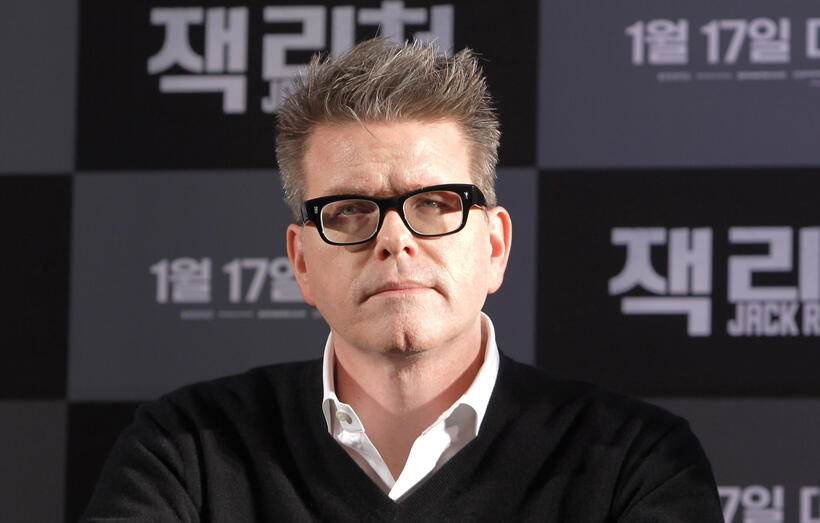 Christopher McQuarrie at the Press Conference of "Jack Reacher."