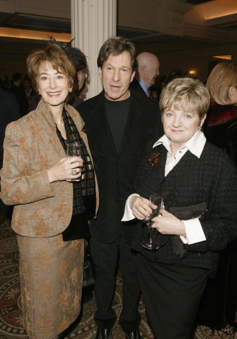 Julia McKenzie, Michael Brandon and Maureen Lipman at the Evening Standard Theatre Awards.