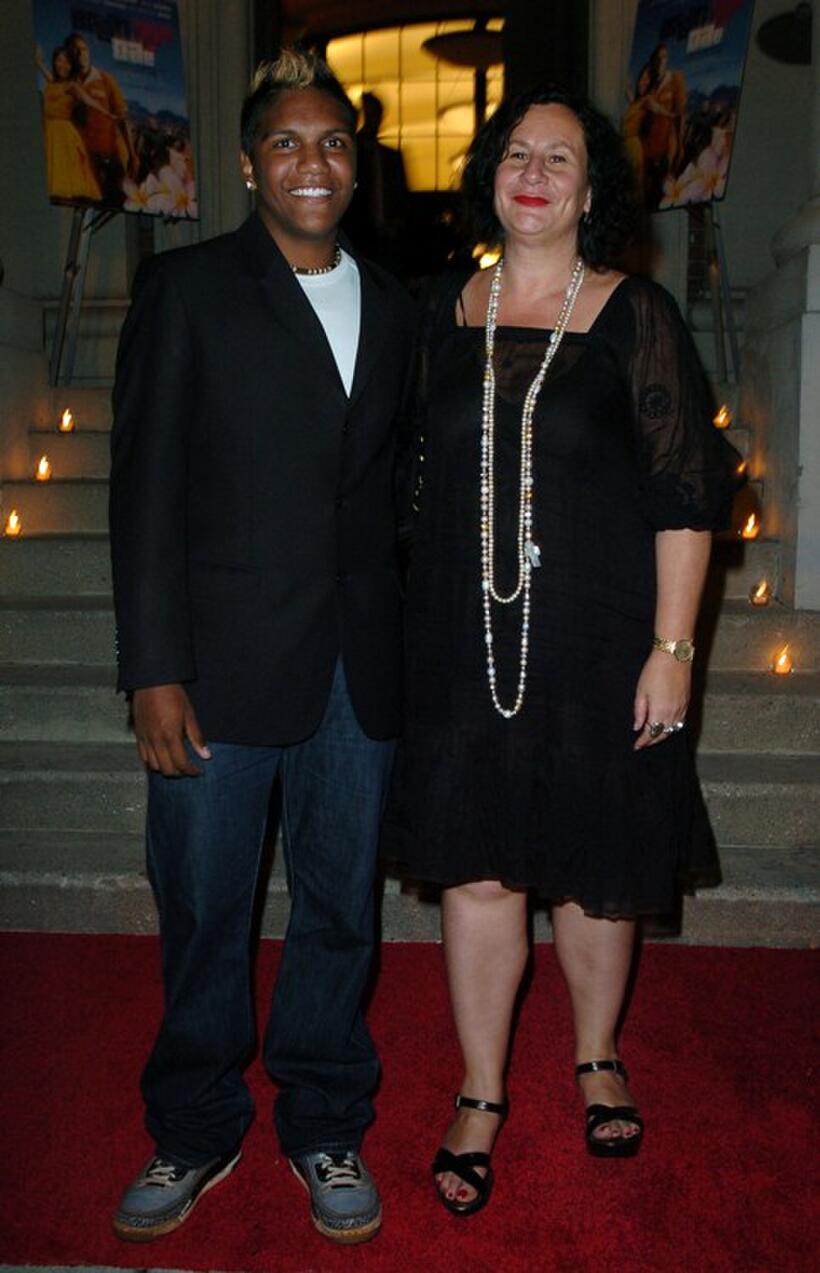 Rocky McKenzie and Robyn Kershaw at the after party of the premiere of "Bran Nue Dae" during the Toronto International Film Festival.