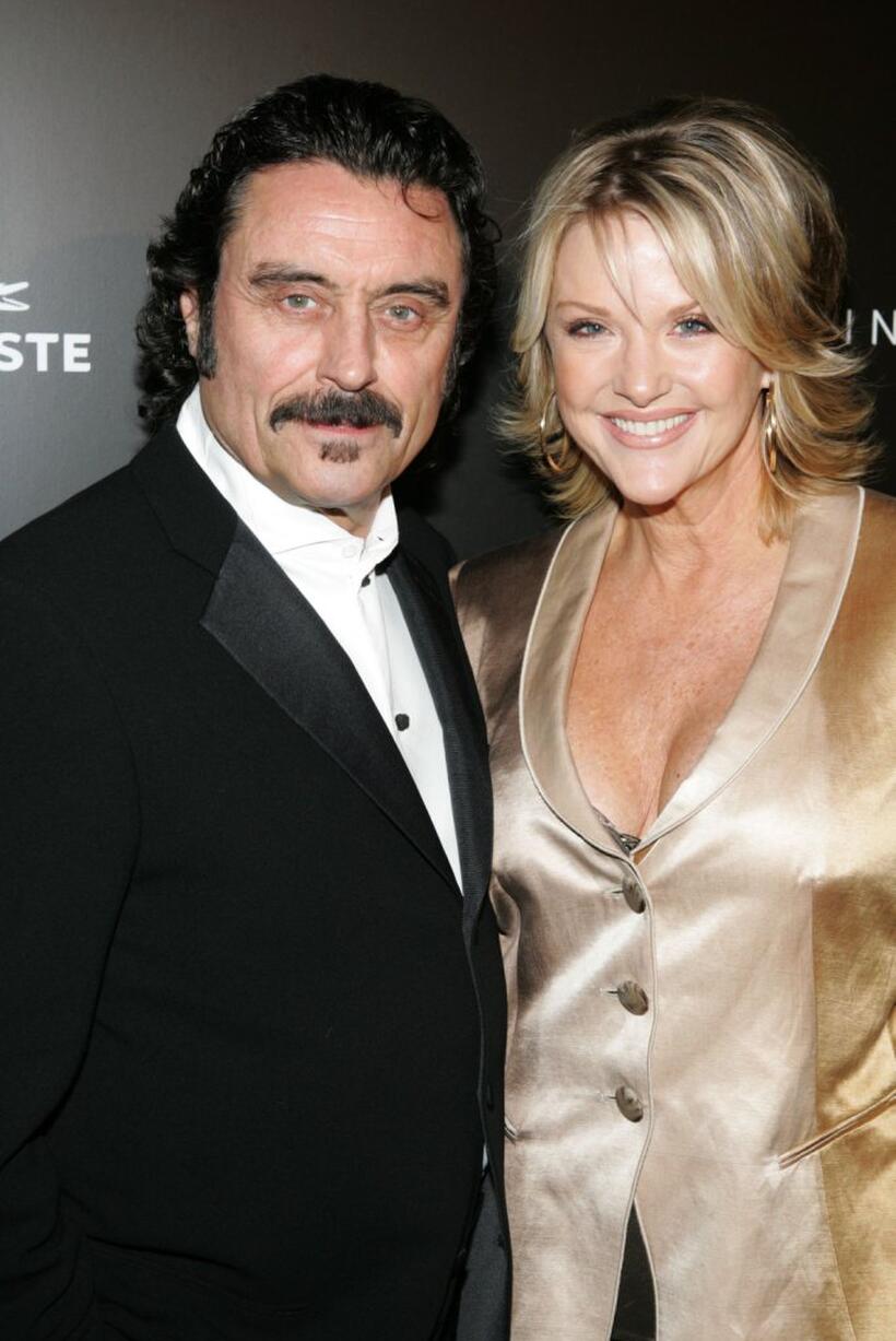 Ian McShane and his wife Gwen Humble at the 8th Annual Costume Designers Guild Awards.