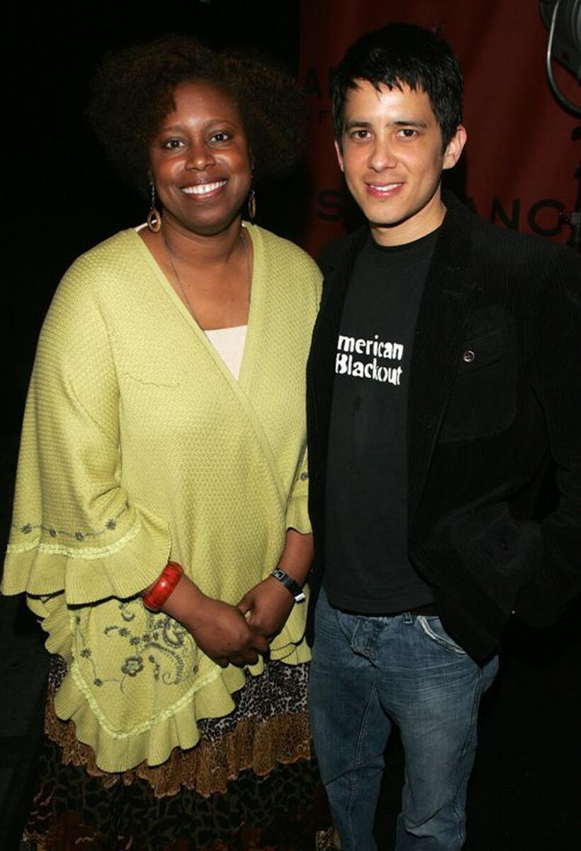 Cynthia McKinney and Ian Inaba at the 2006 Sundance Awards Night.