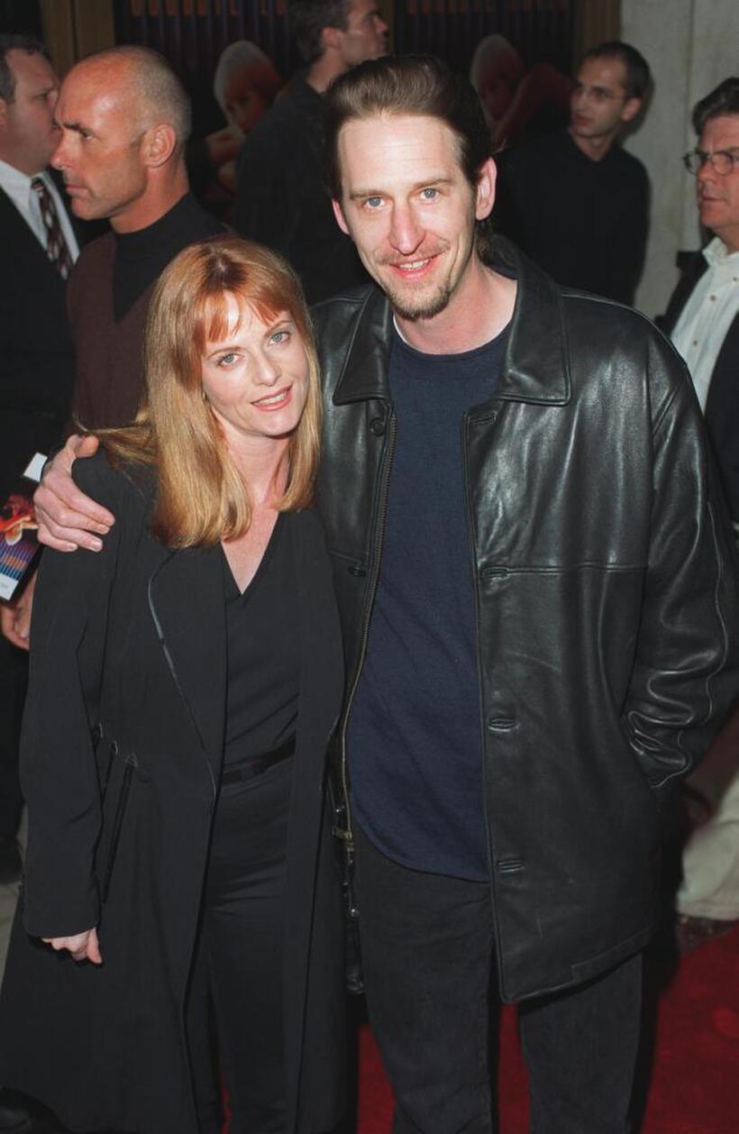 Ray McKinnon and Guest at the premiere of "Goodbye Lover."