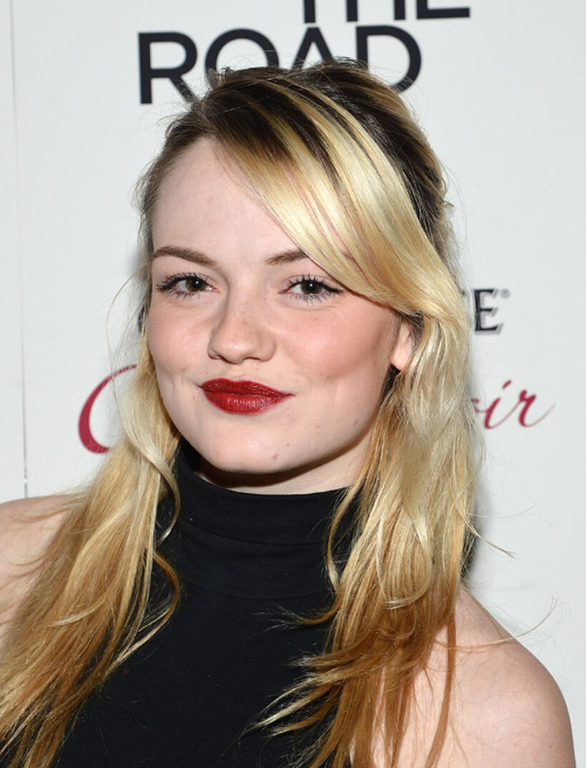 Emily Meade at the New York premiere of "On The Road."
