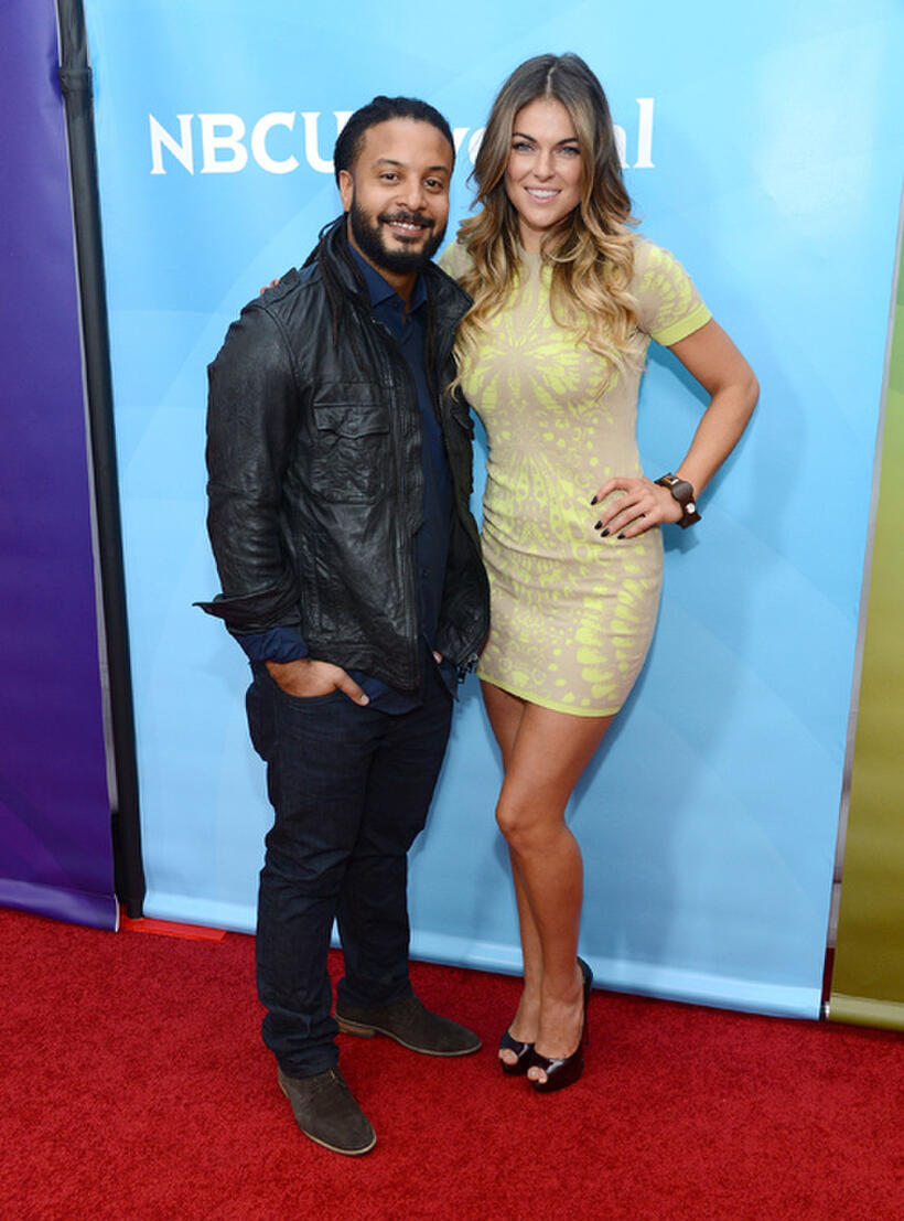 Brandon Jay McLaren and Serinda Swan at the "2013 Winter TCA Tour" Day 2.