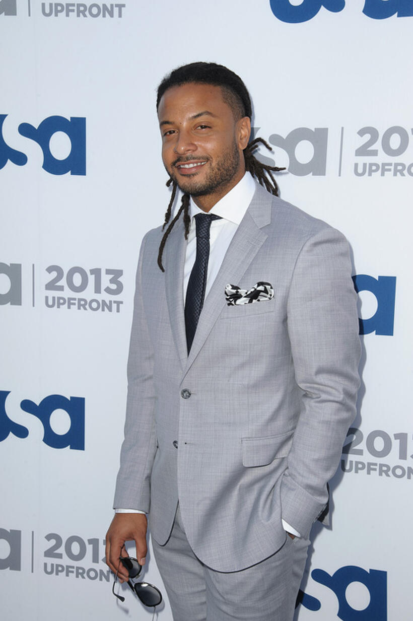 Brandon Jay McLaren at the USA Network 2013 Upfront Event.