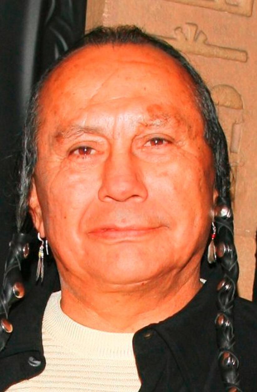 Russell Means at the premiere screening of "Brando."
