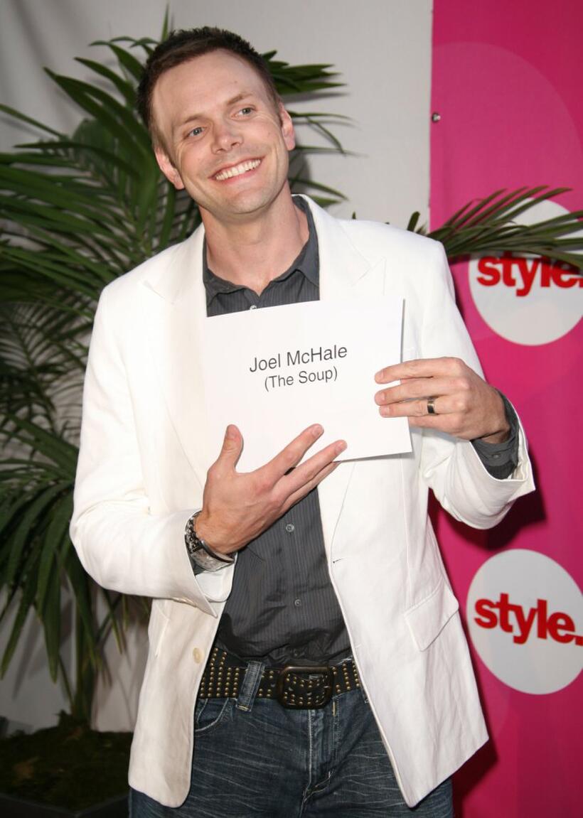 Joel McHale at the Style Network party during the Summer TCA Tour.