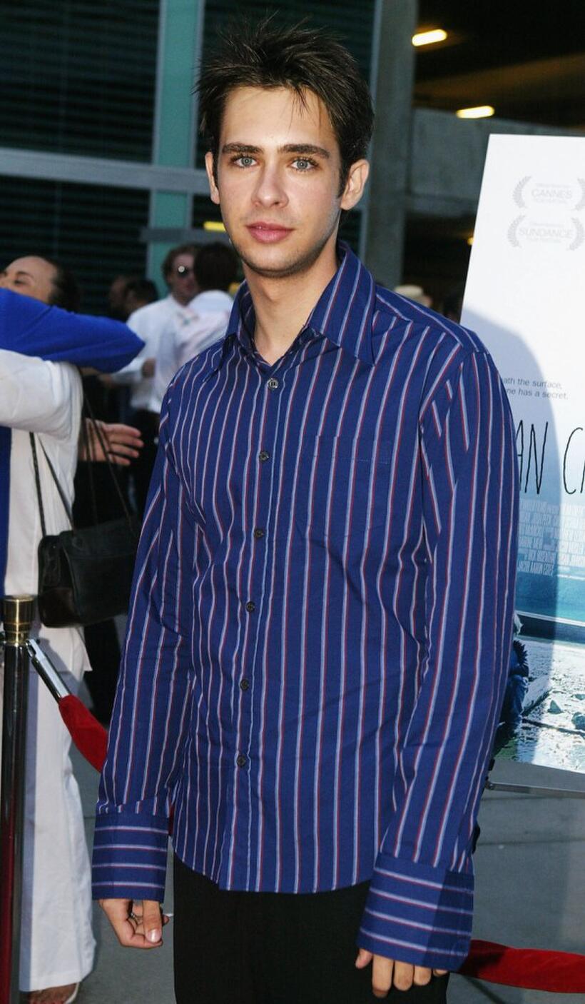 Scott Mechlowicz at the premiere of "Mean Creek."