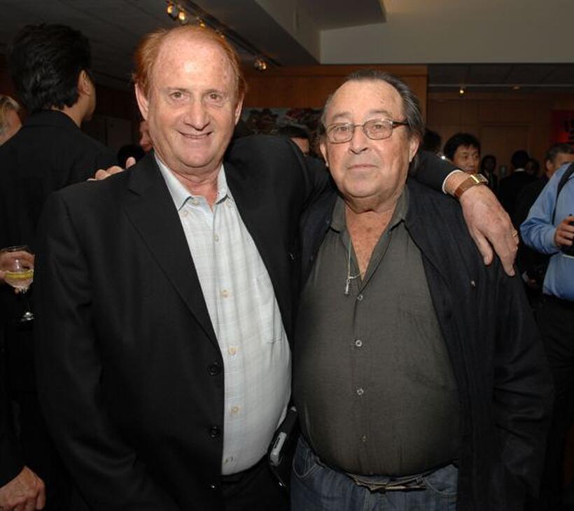Mike Medavoy and director Paul Mazursky at the Academy of Motion Picture Arts and Sciences' salute to director Akira Kurosawa.