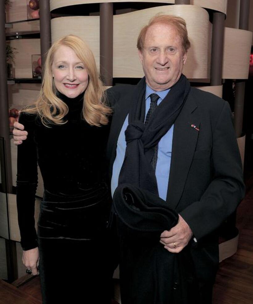 Patricia Clarkson and Mike Medavoy at the after party of the special screening of "Shutter Island."