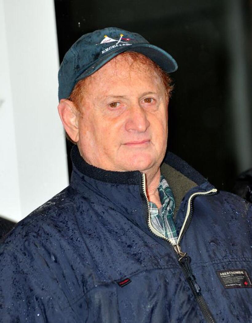 Mike Medavoy at the ceremony honoring actress Anjelica Huston with the 2398th star on the Hollywood Walk of Fame.