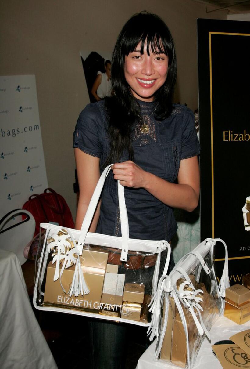 Mei Melancon at the Nikki Beach Gift Lounge during the 59th International Cannes Film Festival.