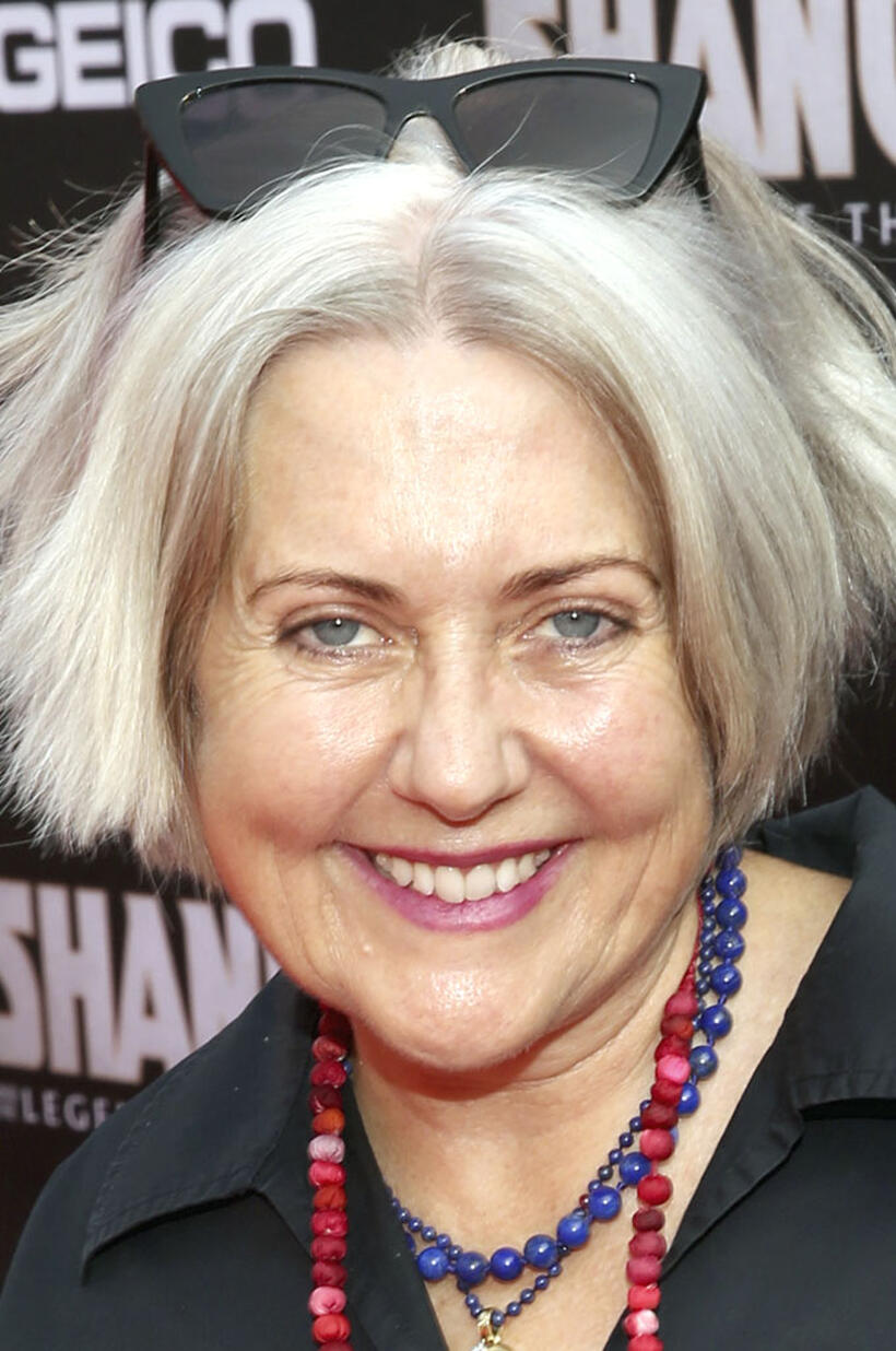 Kym Barrett at the "Shang-Chi and the Legend of the Ten Rings" premiere in Los Angeles.