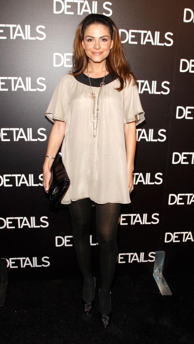 Maria Menounos at the DETAILS magazine Mavericks 2008 issue cocktail party.