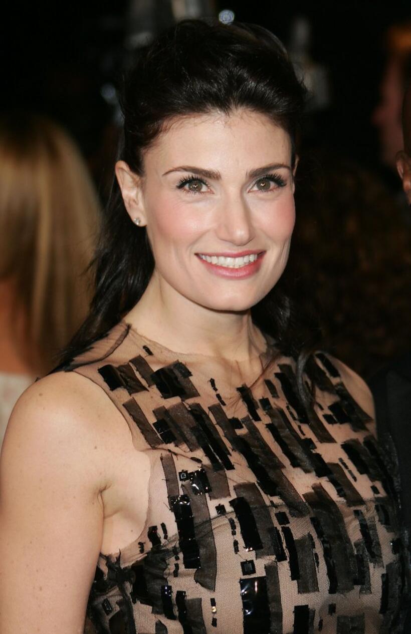 Idina Menzel at the Vanity Fair Oscar Party.