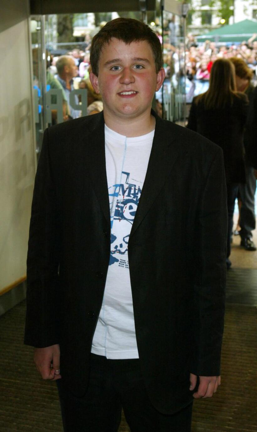 Harry Melling at the UK premiere of "Harry Potter And The Prisoner Of Azkaban."