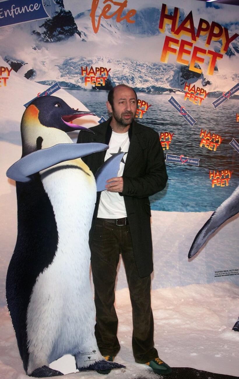 Kad Merad at the premiere of "Happy Feet."