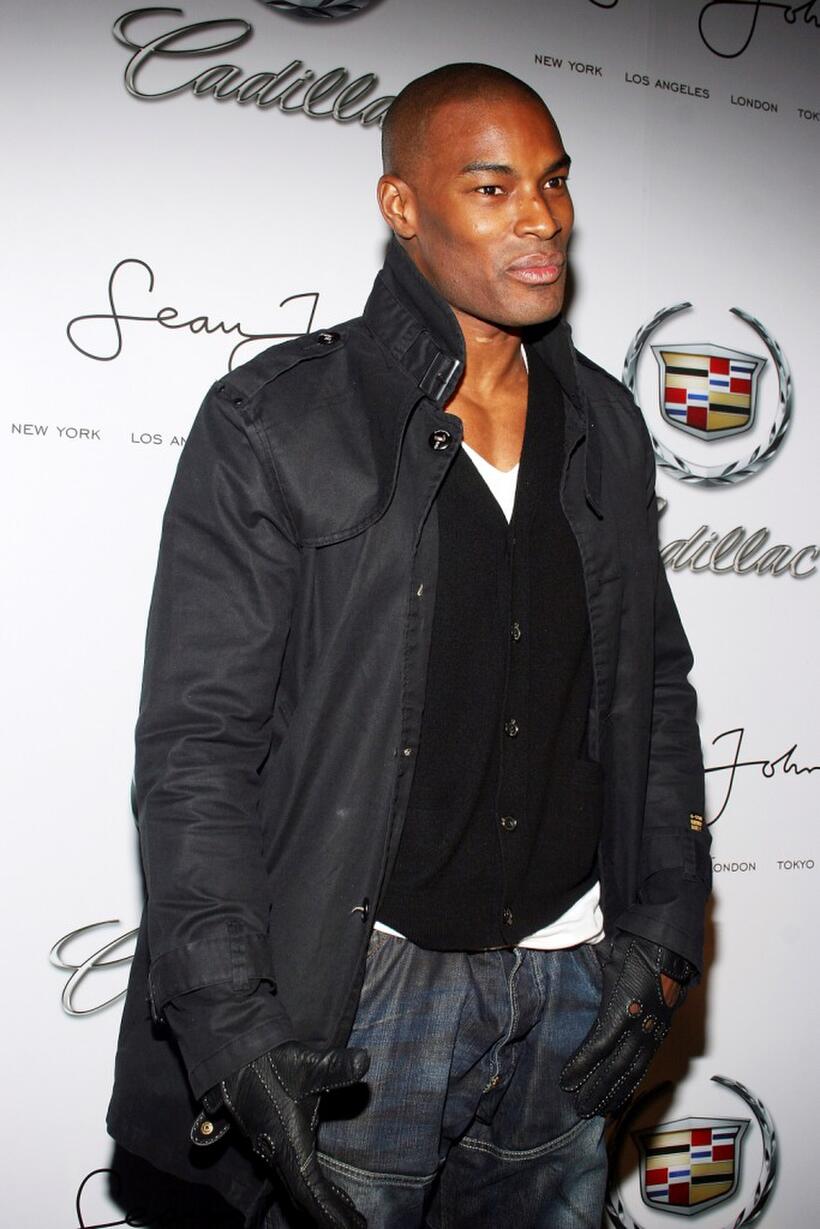 Tyson Beckford at the after party of Sean John Fall 2008.