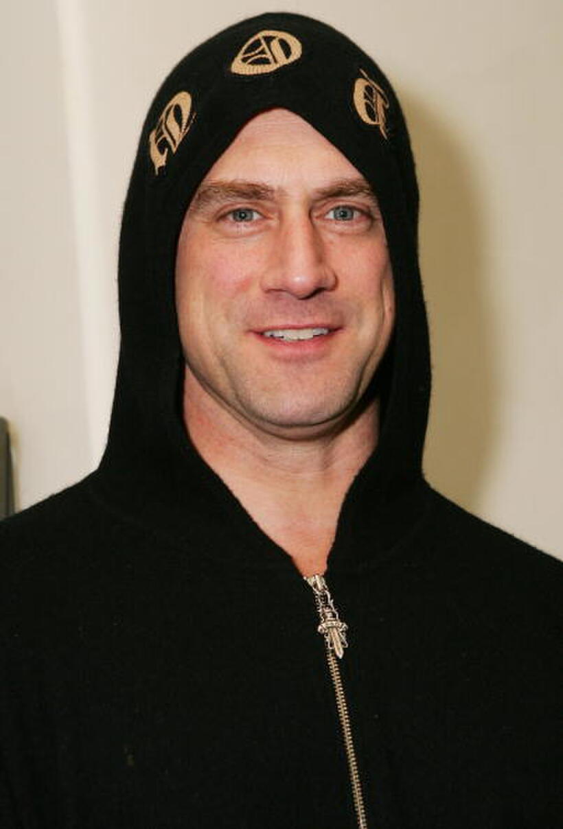 Christopher Meloni at the premiere of "Basic Instinct 2".