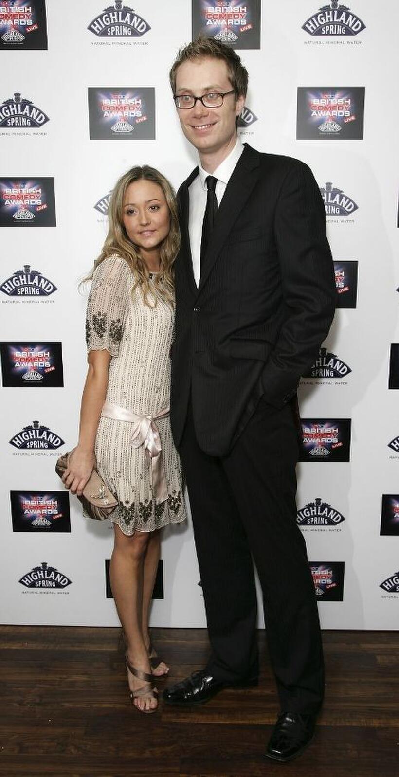 Stephen Merchant and Guest at the British Comedy Awards 2006.